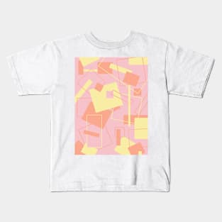 60's Style in Fashion Colors Var 11 Kids T-Shirt